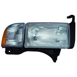 Body Parts Headlight Assemblies for 1994-2002 RAM 3500, RAM 2500, 1994-2001 RAM 1500 - CH2503101C