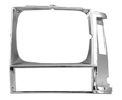 Body Parts Headlight Bezels for 1984-1990 CHEROKEE, WAGONEER, 1986-1990 COMANCHE - CH2512109
