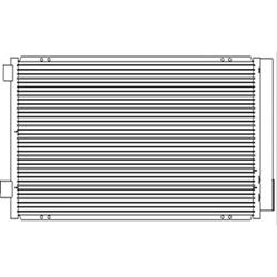 Body Parts Air Conditioning Condensers for 2017-2018 COMPASS - CND30093