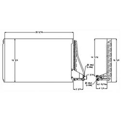Coast to Coast International Body Parts Air Conditioning Condensers CND32320