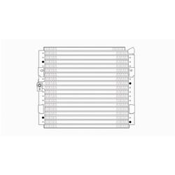Body Parts Air Conditioning Condensers for 1994-1995 CIVIC, 1994-1997 CIVIC DEL SOL - CND39584