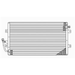 Body Parts Air Conditioning Condensers for 1995-2005 ASTRO, SAFARI - CND40011