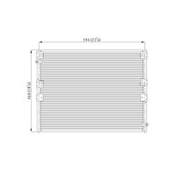 Body Parts Air Conditioning Condensers for 1996-2002 4RUNNER - CND40074