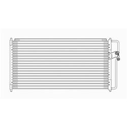 Body Parts Air Conditioning Condensers for 1997-2003 F-150, 2004 F-150 HERITAGE, 1998-1999 F-250 - CND40083