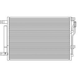 Body Parts Air Conditioning Condensers for 2013-2016 DART - CND4192