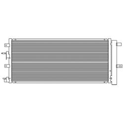 Body Parts Air Conditioning Condensers for 2013-2018 FUSION, MKZ - CND4211