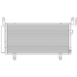 Body Parts Air Conditioning Condensers for 2014-2016 FORESTER - CND4302