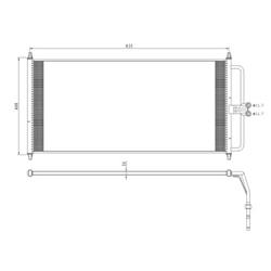 Body Parts Air Conditioning Condensers for 2004-2008 F-150, 2006-2008 MARK LT - CNDDPI3092