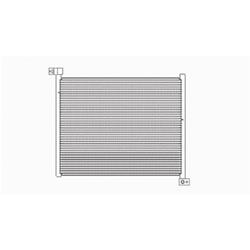 Body Parts Air Conditioning Condensers for 2007-2009 ASPEN, 2004-2009 DURANGO - CNDDPI3289