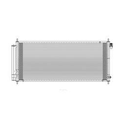 Body Parts Air Conditioning Condensers for 2007-2008 FIT - CNDDPI3593