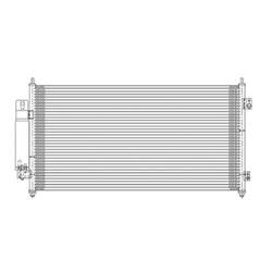 Body Parts Air Conditioning Condensers for 2007-2012 SENTRA - CNDDPI3628