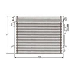 Body Parts Air Conditioning Condensers CNDDPI3682