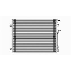 Body Parts Air Conditioning Condensers for 2004 DAKOTA, 2000-2003 DURANGO - CNDDPI4930