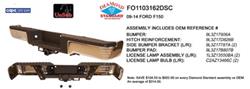 Body Parts Bumpers for 2010-2014 F-150 - FO1103162DSC