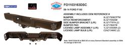 Body Parts Bumpers for 2010-2014 F-150 - FO1103163DSC