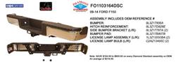 Coast to Coast International Body Parts Bumpers FO1103164DSC