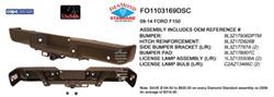 Coast to Coast International Body Parts Bumpers FO1103169DSC