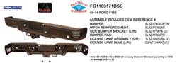 Coast to Coast International Body Parts Bumpers FO1103171DSC