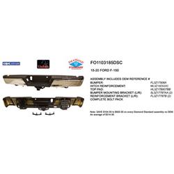 Coast to Coast International Body Parts - Bumpers for 2015-2020 F-150 - FO1103185DSC
