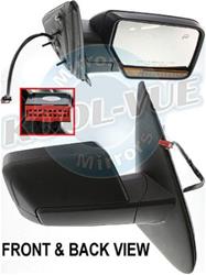 Body Parts Side View Mirrors for 2007-2010 EXPEDITION - FO1321363
