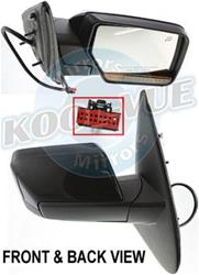 Body Parts Side View Mirrors for 2007-2010 EXPEDITION, 2009-2011 NAVIGATOR - FO1321377