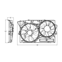 Coast to Coast International Body Parts Radiators FO3115210