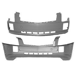Body Parts Bumper Covers for 2004-2009 SRX - GM1000696