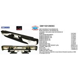 Coast to Coast International Body Parts Bumpers GM1103129DSC
