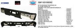 Coast to Coast International Body Parts Bumpers GM1103150DSC