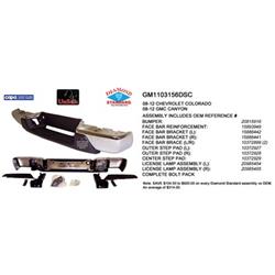 Coast to Coast International Body Parts Bumpers GM1103156DSC