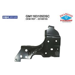 Coast to Coast International Body Parts Bumper Brackets GM1163105DSC