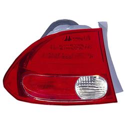 Body Parts Taillight Assemblies for 2006-2008 CIVIC - HO2800166V