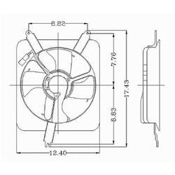 Body Parts Air Conditioning Condensers for 1994-1997 ACCORD, 1997 CL - HO3113102