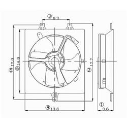 Body Parts Air Conditioning Condensers for 2003-2007 ACCORD - HO3115125