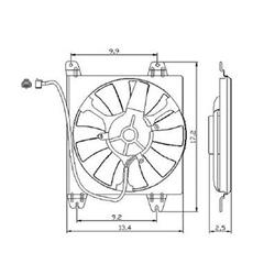 Body Parts Air Conditioning Condensers for 2007-2009 CR-V - HO3120102
