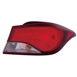 Body Parts Taillight Assemblies for 2014-2016 ELANTRA, 2014 ELANTRA COUPE - HY2804130C