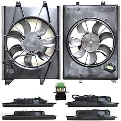 Body Parts Replacement Electric Cooling Fans for 2010-2011 SOUL - KI3115129