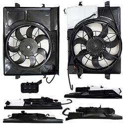 Body Parts Replacement Electric Cooling Fans for 2010-2013 FORTE, FORTE KOUP - KI3115131