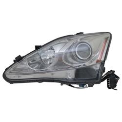 Body Parts Headlight Assemblies for 2009-2010 IS250, IS350 - LX2518125C