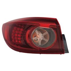 Body Parts Taillight Assemblies for 2014-2016 3 - MA2804114OE