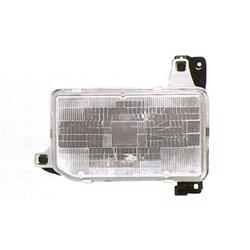 Body Parts Headlight Assemblies for 1988-1989 D21, 1987-1995 PATHFINDER - NI2502104V
