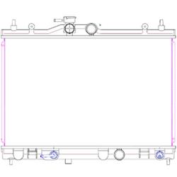 Body Parts Radiators for 2007-2011 VERSA - RAD13002