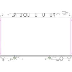 Body Parts Radiators for 2007-2008 MAXIMA - RAD13005