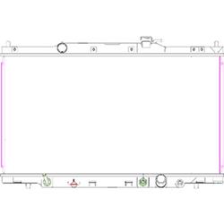 Body Parts Radiators for 2007-2011 ELEMENT - RAD13015