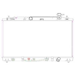 Coast to Coast International Body Parts Radiators RAD13035