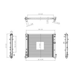 Coast to Coast International Body Parts - Radiators for 2008-2011 CTS - RAD13055