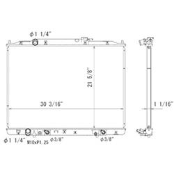 Coast to Coast International Body Parts Radiators RAD13065