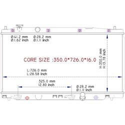 Coast to Coast International Body Parts Radiators RAD13068