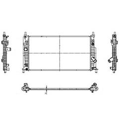 Coast to Coast International Body Parts Radiators RAD13100