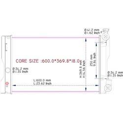 Coast to Coast International Body Parts Radiators RAD13106